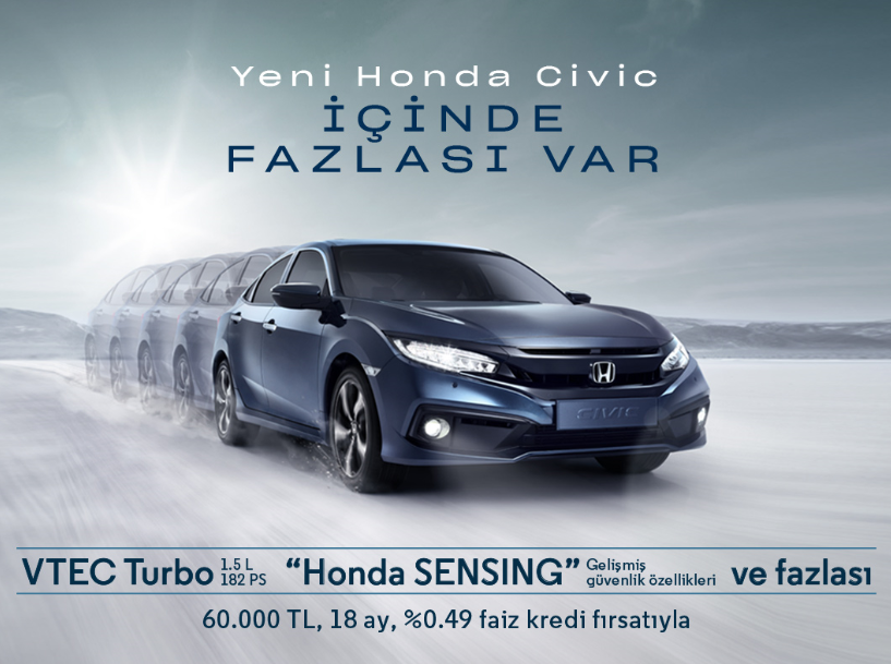 Honda Civic Sedan 2020 Fiyat Listesi